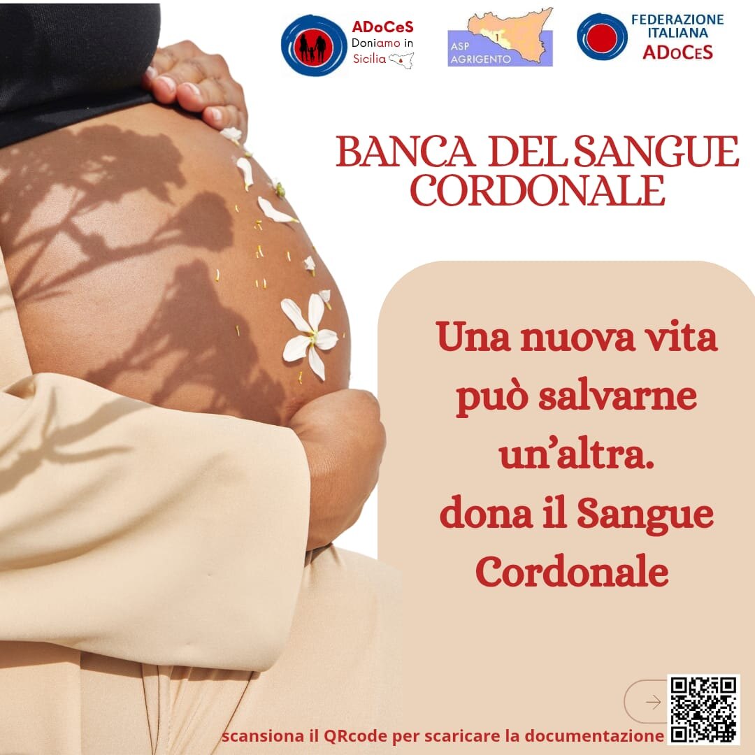 Campagna della Banca del Sangue Cordonale: una nuova vita può salvarne un'altra